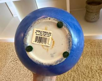 Noble Porcelain Planter  Dark Blue second image