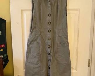Banana Republic Sleeveless Utility Dress