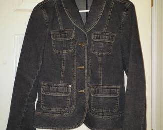Loft Womens Denim Blazer