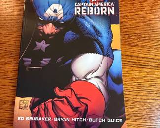Captain America Reborn Hardcover Graphic Novel