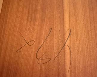 Danish Teak Draw Leaf Dining Table by AM Mobler