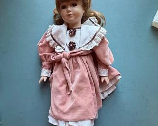 Collection of Three Porcelain Dolls