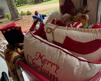 Christmas Decorative Pillows and Plush Toys