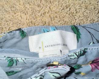 Anthropologie Victoria Floral Cargo Pants second image