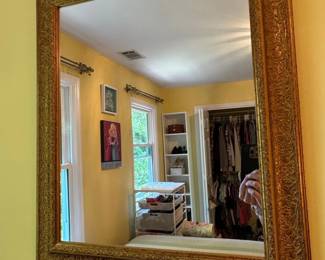 Ornate Gilt Frame Mirror