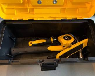 STANLEY Inch Plastic Toolbox with Tools third image