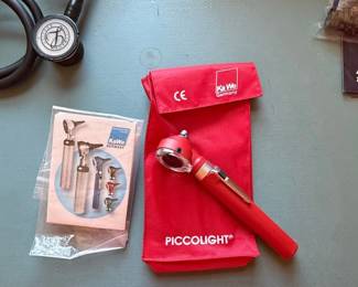 KaWe Piccolight Otoscope Set with Stethoscope