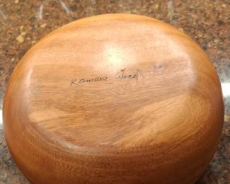 Kamani Wood Salad Bowl by Lokela second image