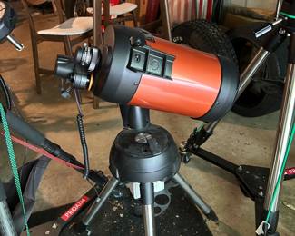 Celestron C8A with tripod and extras