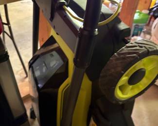 Ryobi battery powered lawnmower 
