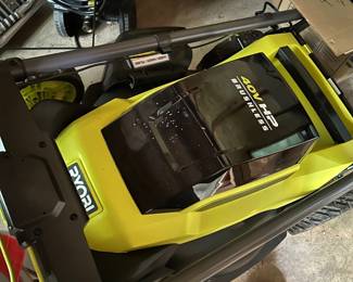 ryobi battery powered mower
