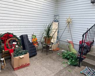 Lots of outdoor items 