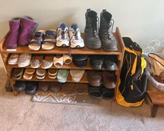 Men's and women's shoes and clothing 