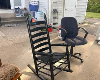 Rocking chair, office chairs