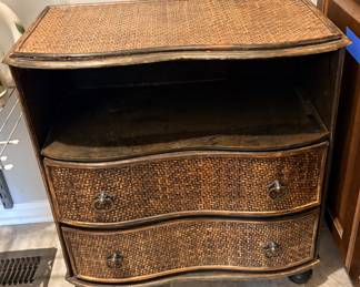Accent table with drawers 