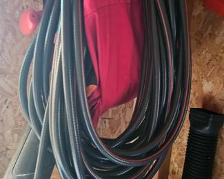 hoses and extension cords