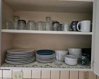 dishes, glasses and more