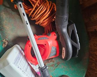 close up of yard tools