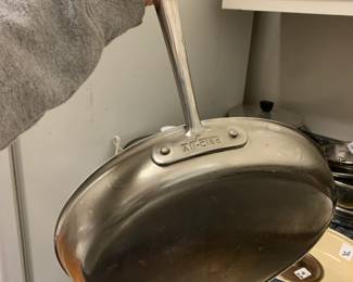 #178	All Clad Oval Skillet 12x9	 $20.00 