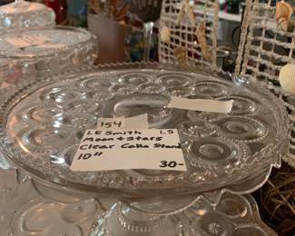 #154	LE Smith Moon & Stars Cake Stand 10"	 $30.00 