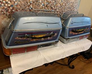 #193	Pair of Honda Aspencade Custom Painted Motorcycle Hard Saddle Bags	 $120.00 