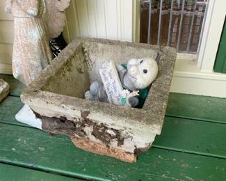 #145	Concrete Square Pot - 14x14x9	 $25.00 