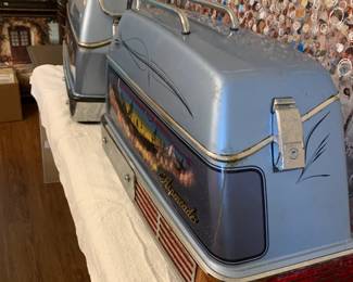 #193	Pair of Honda Aspencade Custom Painted Motorcycle Hard Saddle Bags	 $120.00 
