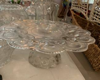 #154	LE Smith Moon & Stars Cake Stand 10"	 $30.00 