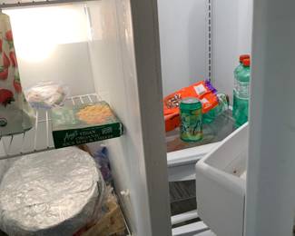 #102	Garage SXS Refrigerator 25cu - working (ice maker not tested)	 $100.00 