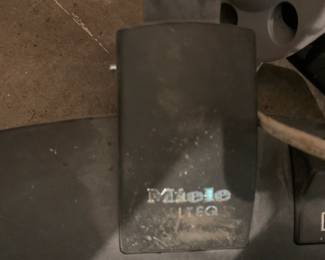  #109	Miele Cannister Vac w/carpet sweeper	 $45.00 