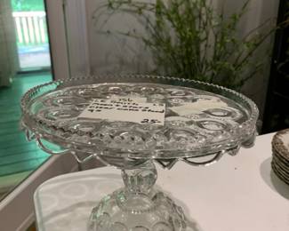 #155	LE Smith Moon & Stars Cake Stand 13"	 $30.00 