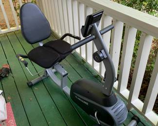 #144	Maxkare Stationary Bike - Manual - Battery Operated	 $45.00 