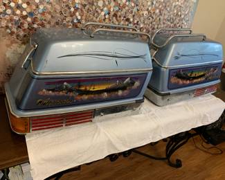 #193	Pair of Honda Aspencade Custom Painted Motorcycle Hard Saddle Bags	 $120.00 