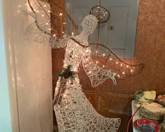 #126	White Angel for Yard - 70" Tall	 $20.00 