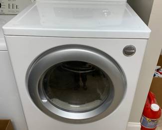 #133	LG Tromm Ultra Capacity Stainless Steel drum Sensitive Dry Model DLE5932W - On Pedestal	 $125.00 