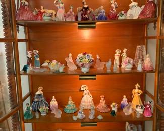 Royal Doulton, Lalique, Sabino