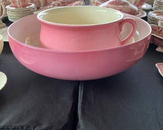 Antique Belleek Washing Set