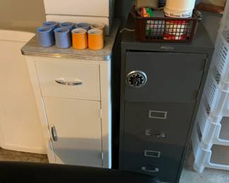 Vintage Cabinet, Safe cabinet