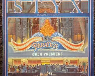 Styx Paradise Theatre Vinyl Record