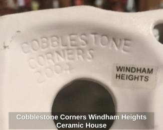 Cobblestone Corners Windham Heights Ceramic House second image