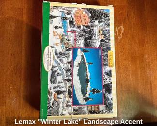 Lemax Winter Lake Landscape Accent second image