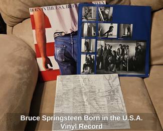 Bruce Springsteen Born in the U.S.A. Vinyl Record third image