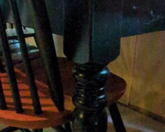 Windsor Style Dining Chairs and Table Set second image