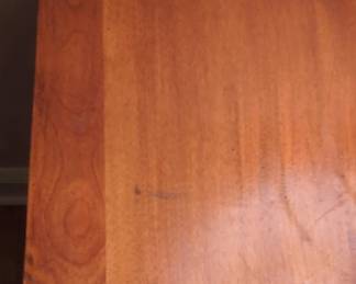 MidCentury Modern Style Side Table with Lower Shelf third image