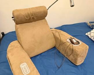 Brookstone Massage Reading Pillow with Light