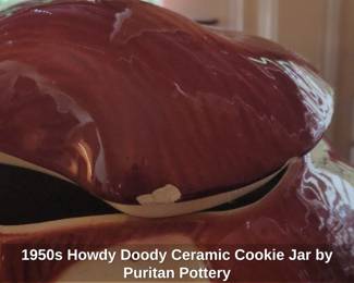 s Howdy Doody Ceramic Cookie Jar by Puritan Pottery third image
