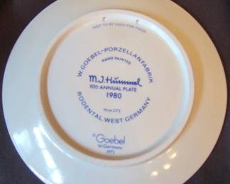 Hummel tenth Annual Plate second image
