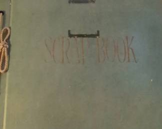 Vintage Elvis Presley and James Dean Memorabilia Scrapbook with Autographed Photo