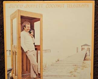 Jimmy Buffett Coconut Telegraph Vinyl Record