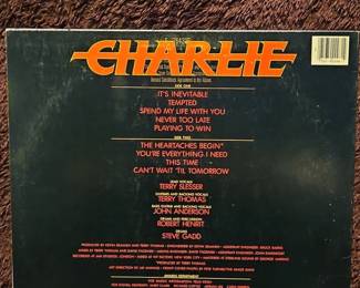 Charlie  SelfTitled Album Promotional LP second image